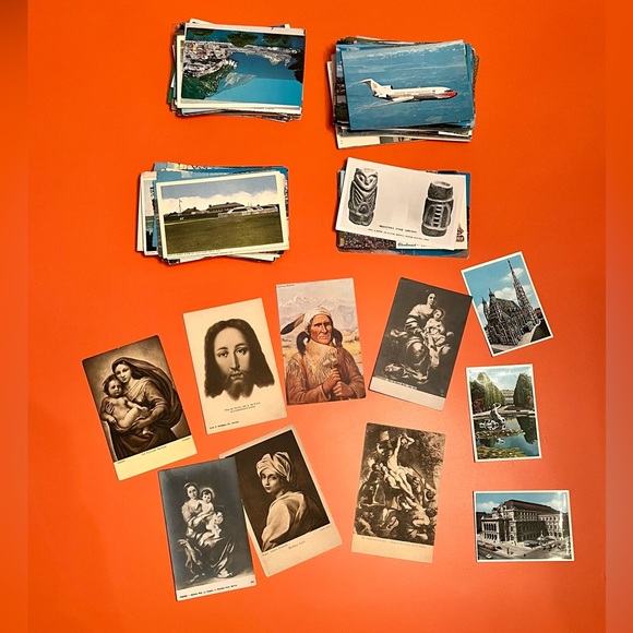 Vintage postcards from the 40s to the 80s